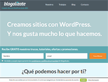 Tablet Screenshot of blogalizate.com